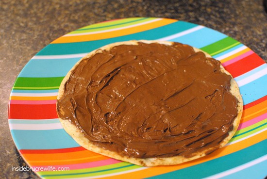 Banana Nutella Quesadillas 3