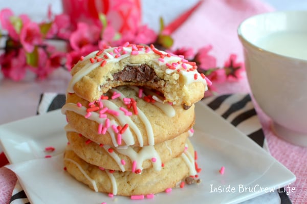 Coconut Nutella Cookies coconut cookies