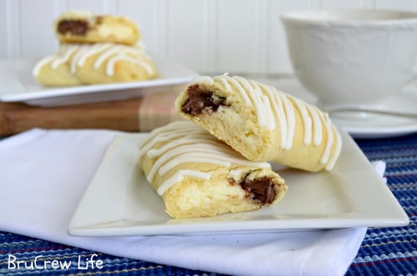 cheesecake nutella twists
