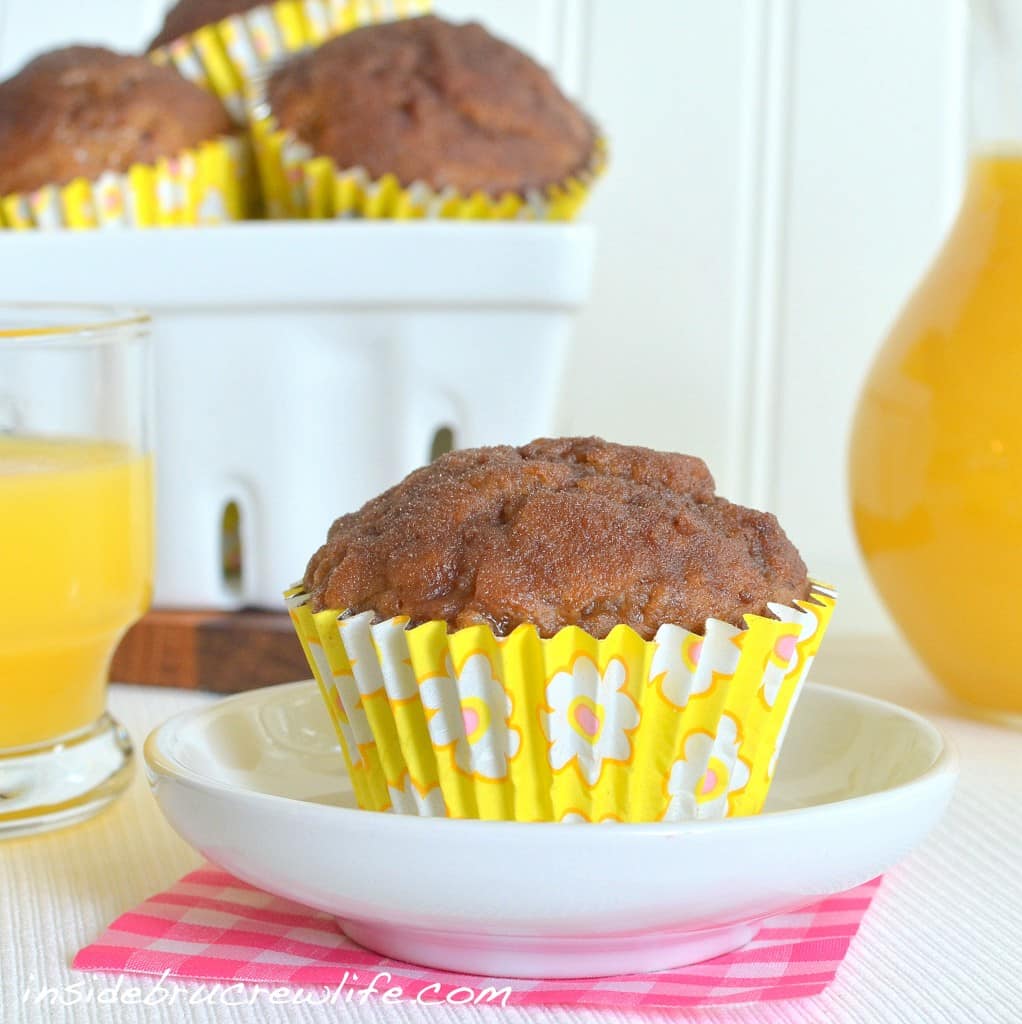 banana s'mores muffins