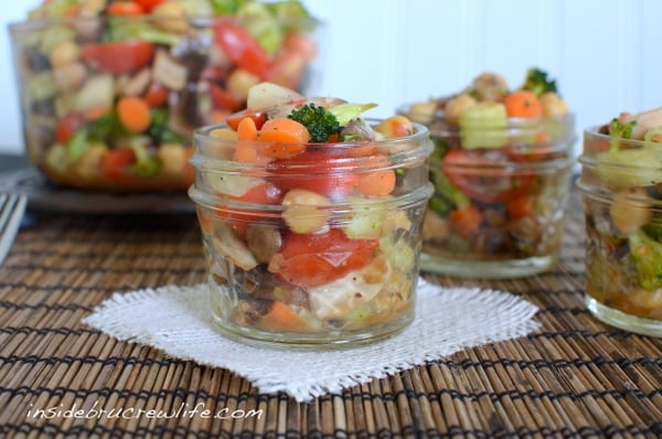 Veggie Salad in a Jar