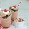 Mocha Fudge Milkshakes 5