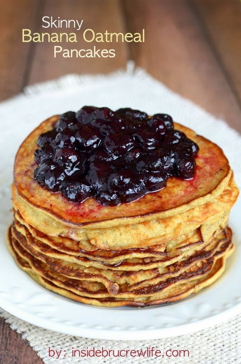 know pancakes you Did from banana  pancakes make ripe eggs and  just you make  oatmeal to that could how