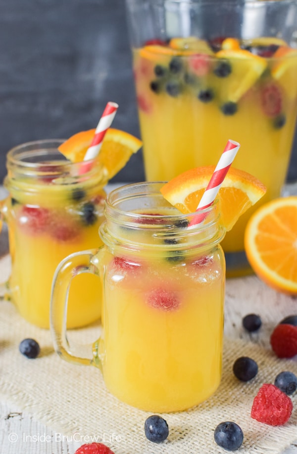 Pineapple Orange Punch Inside BruCrew Life