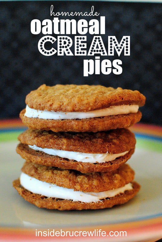 Homemade Oatmeal Cream Pies