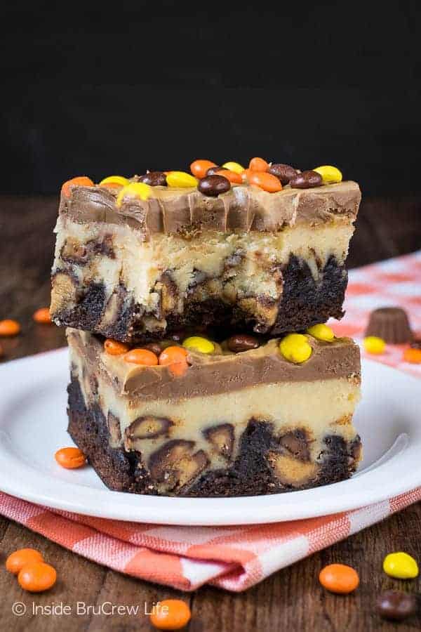 Ultimate Reese's Cheesecake Brownies