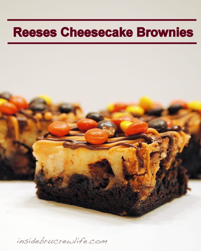 Ultimate Reese's Cheesecake Brownies