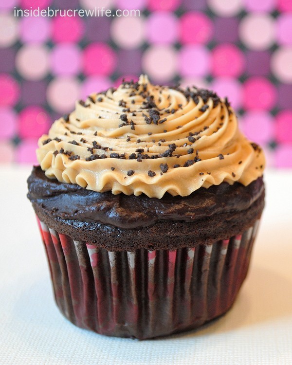 Caramel Mocha Cupcakes