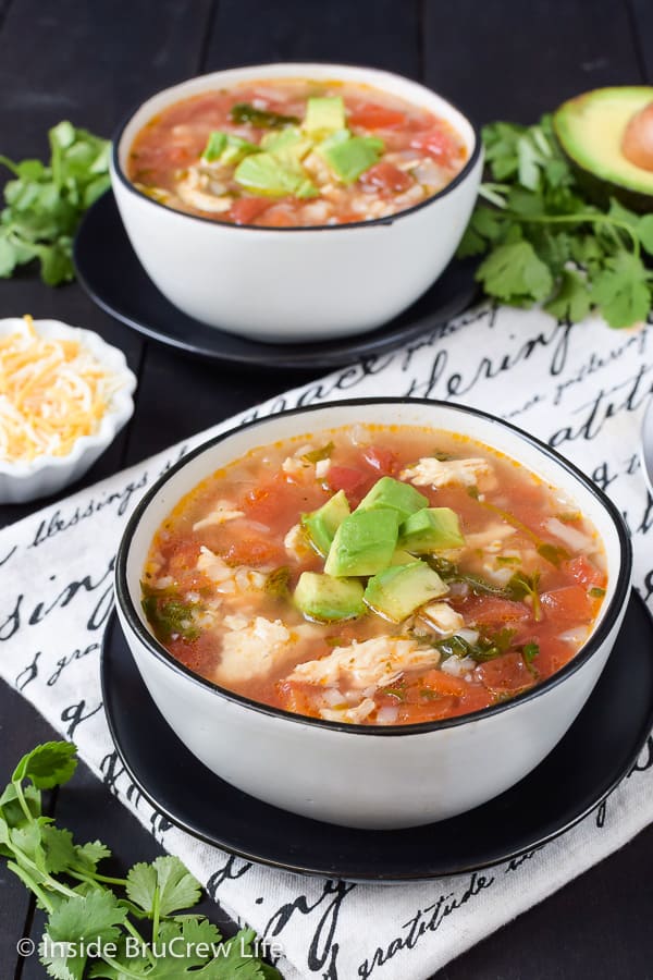 Mom's Chicken and Rice Soup - Easy Recipe Chef