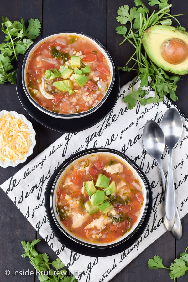 Spicy Chicken And Rice Soup