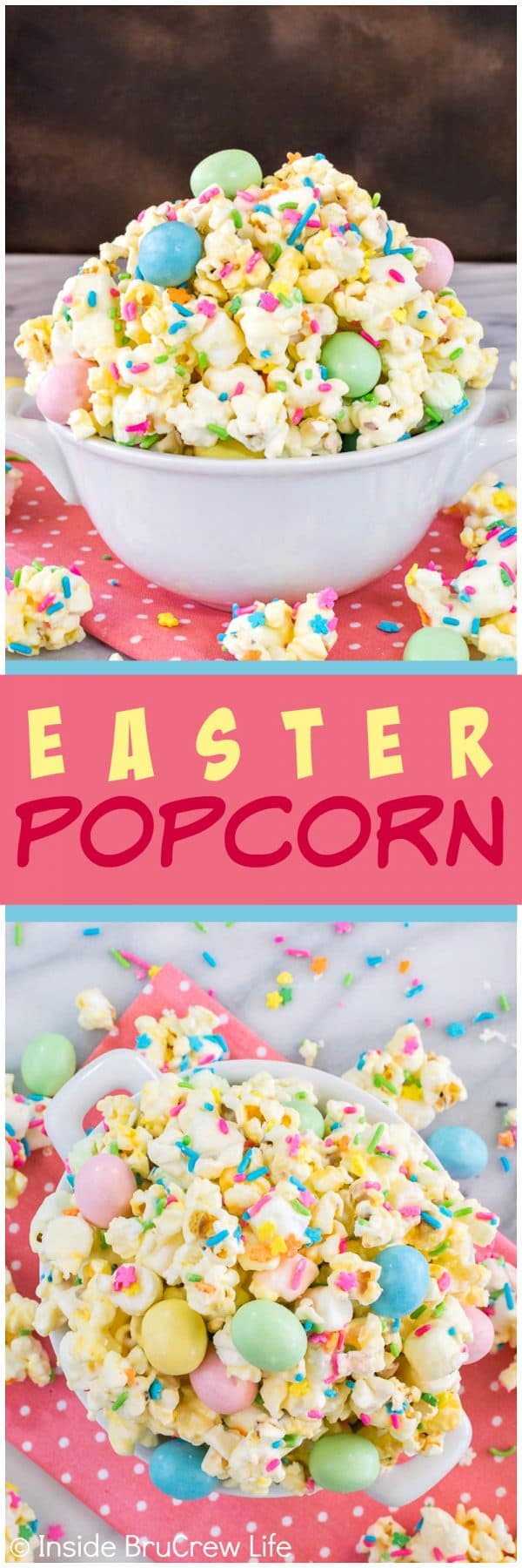 Easter Popcorn Recipe - Inside BruCrew Life