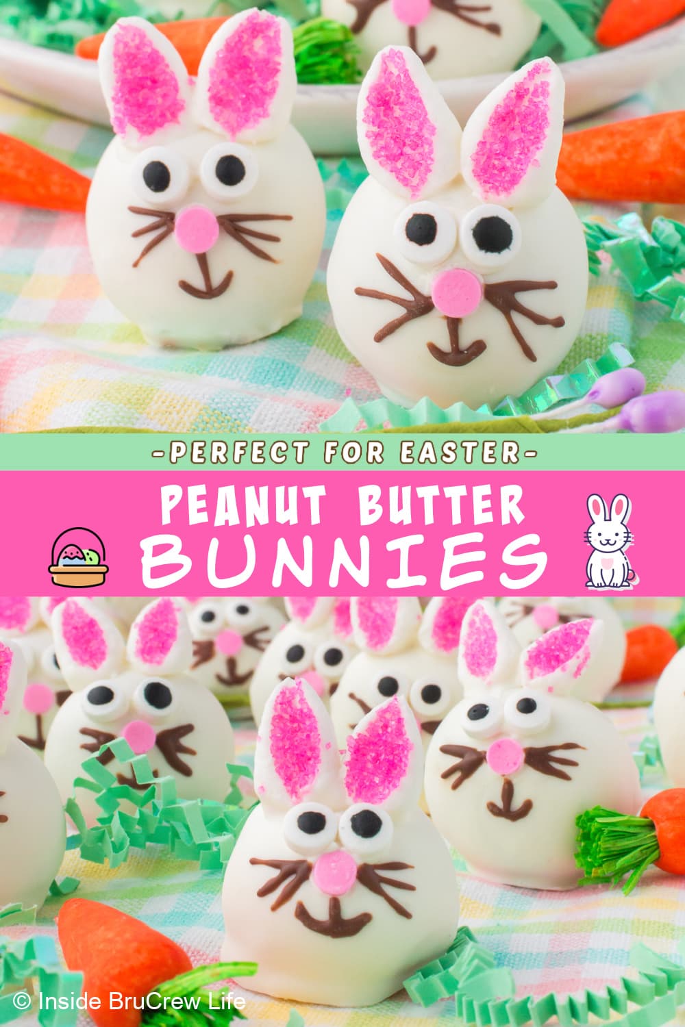 Homemade Peanut Butter Bunnies - Inside BruCrew Life