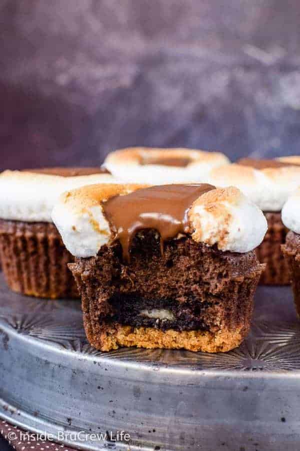 Oreo Brownie S Mores Cups