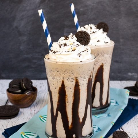 Mocha Oreo Milkshakes