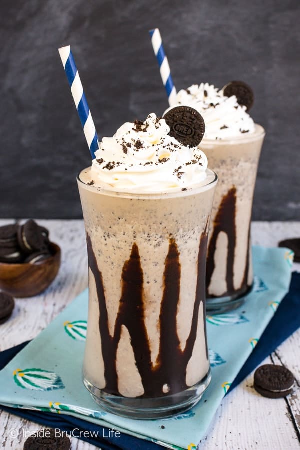 Mocha Oreo Milkshakes