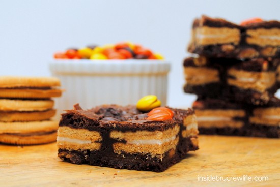 Oreo Reese's Brownies