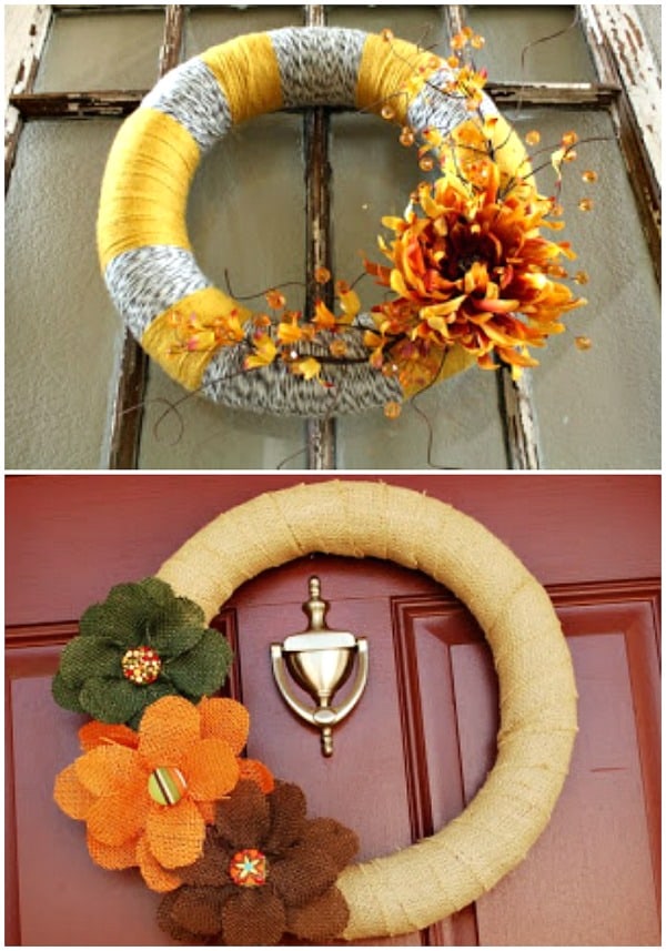 Inspiration for an Easy DIY Fall Wreath