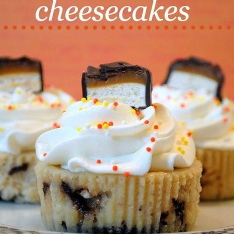 Milky Way Cheesecakes