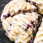 Bakery Style Blueberry Coconut Scones Recipe