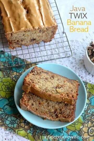 Java Twix Banana Bread