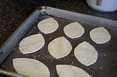 Homemade Football Chips