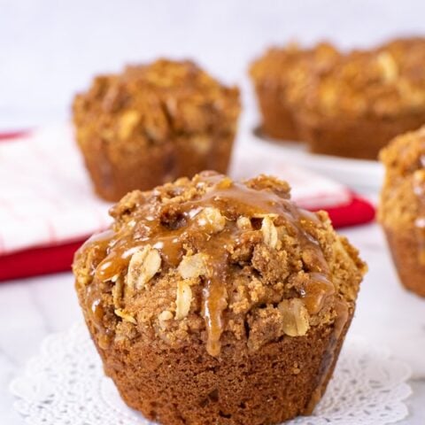 Biscoff Apple Muffins