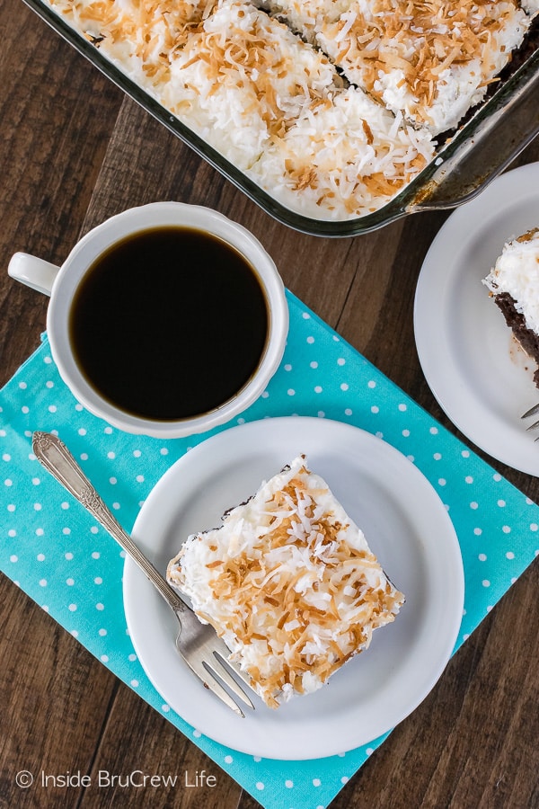 Chocolate Coconut Cake