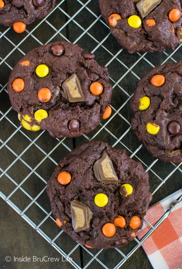 Banana Reese's Cookies 