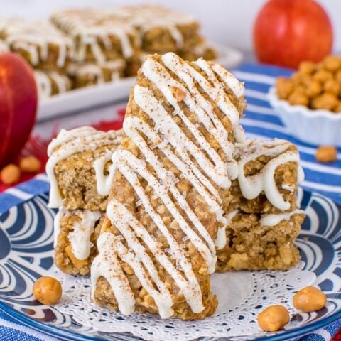 Caramel Apple Granola Bars