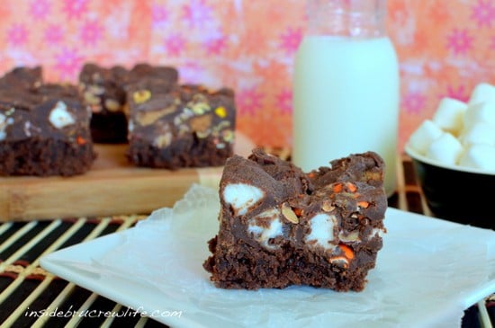 Reese's Fluffernutter Fudge Brownies