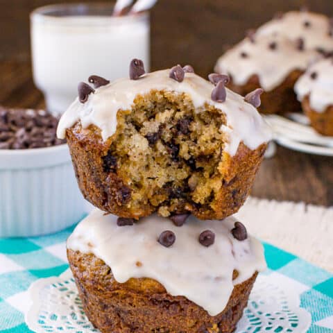 Chocolate Chip Oatmeal Muffins