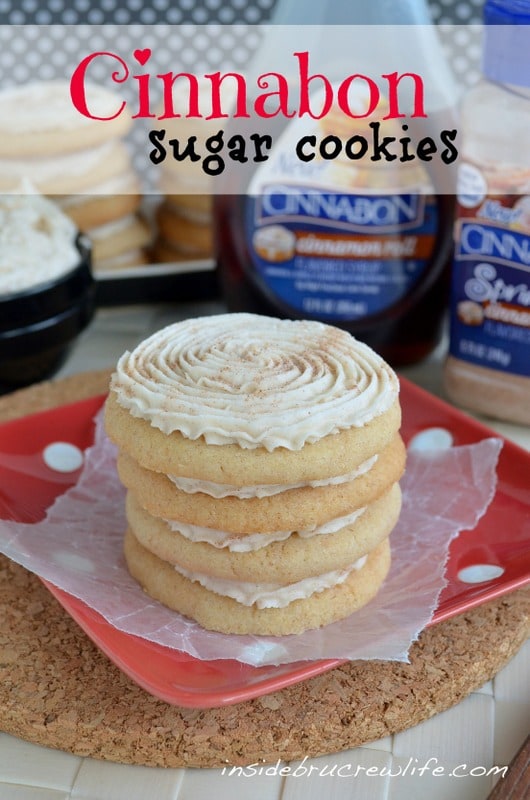 Cinnabon Sugar Cookies