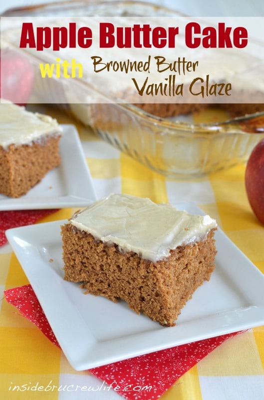 Apple Butter Cake 