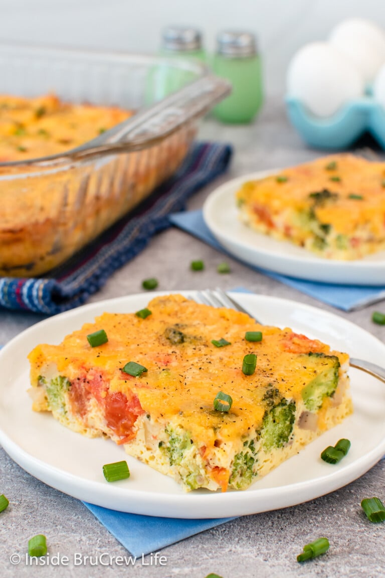 Broccoli Egg Bake - Inside BruCrew Life