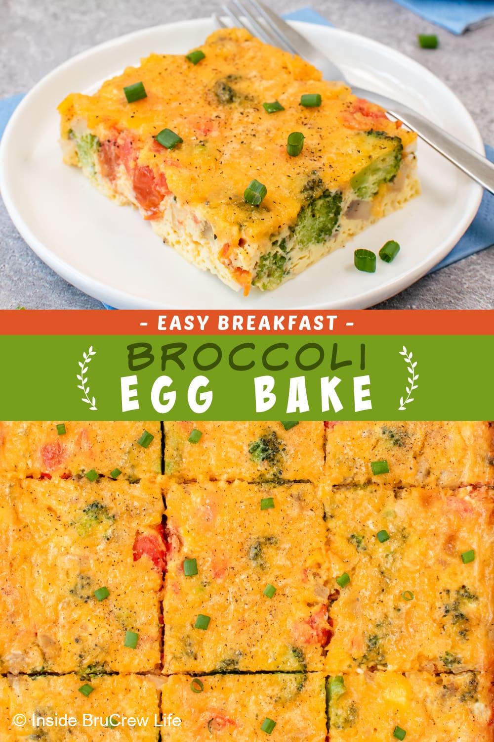 Broccoli Egg Bake Inside BruCrew Life
