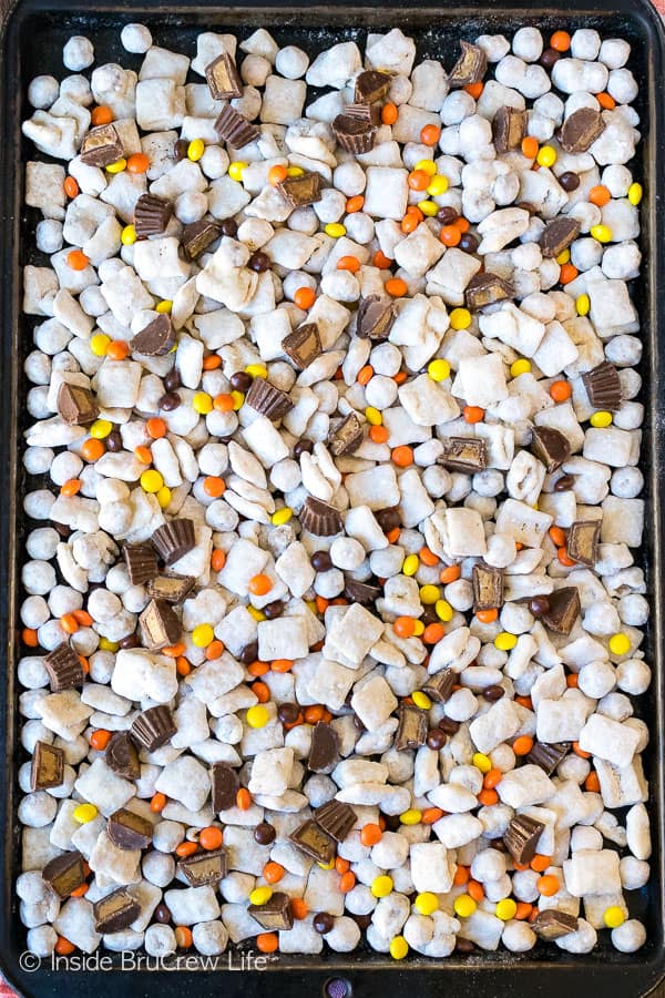 Peanut Butter Cup Puppy Chow