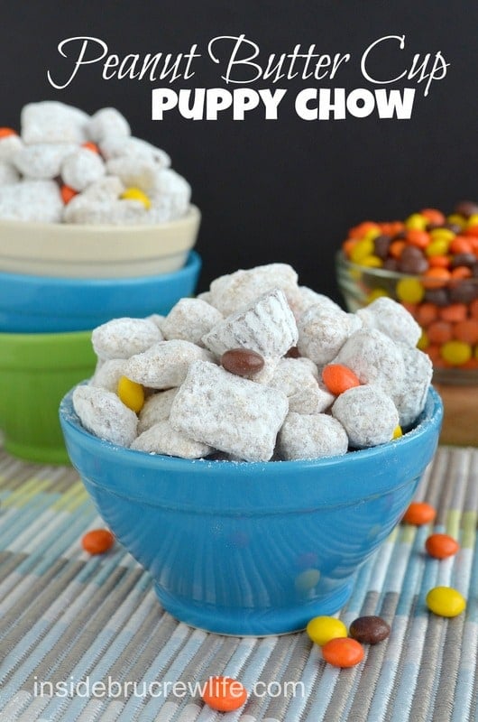 Peanut Butter Cup Puppy Chow
