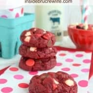 Triple Chip Red Velvet Cookies
