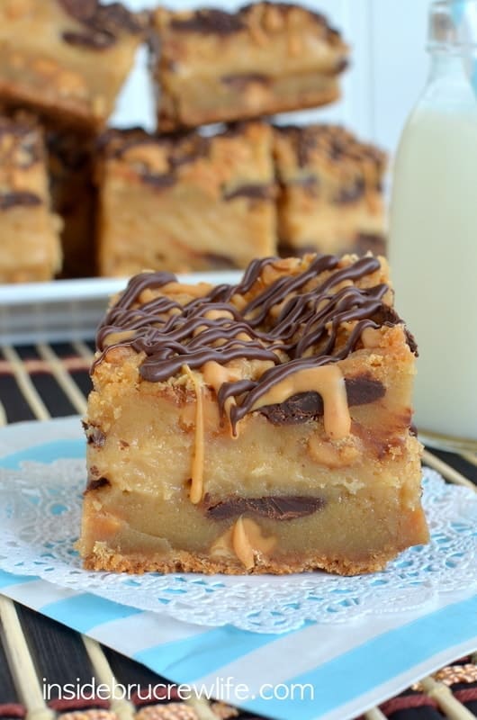 Peanut Butter Cheesecake Cookie Bars 