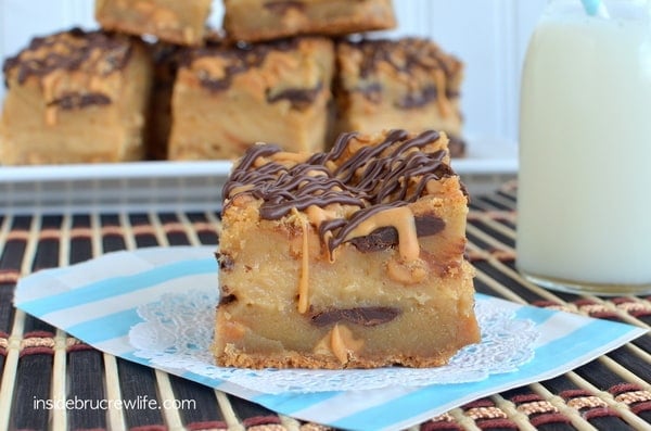 Peanut Butter Cheesecake Cookie Bars 