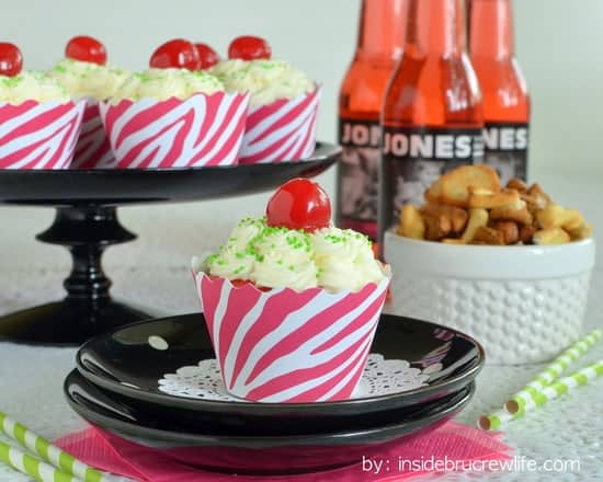 Cherry Lime Cupcakes | Inside BruCrew Life