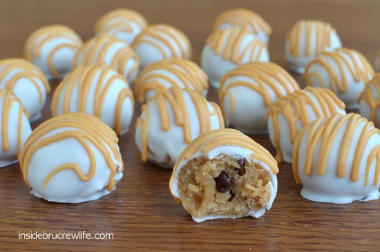 Peanut Butter Cookie Dough Truffles 