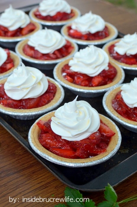 Mini Strawberry Pies
