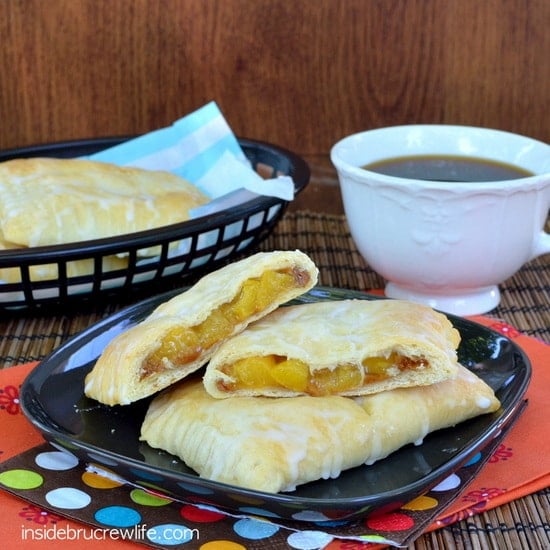 Biscoff Peach Empanadas 