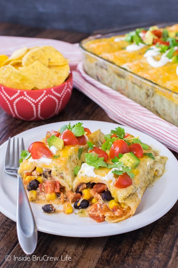 Chicken Enchiladas