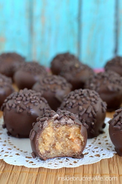 Butterfinger Cookie Dough Truffles 