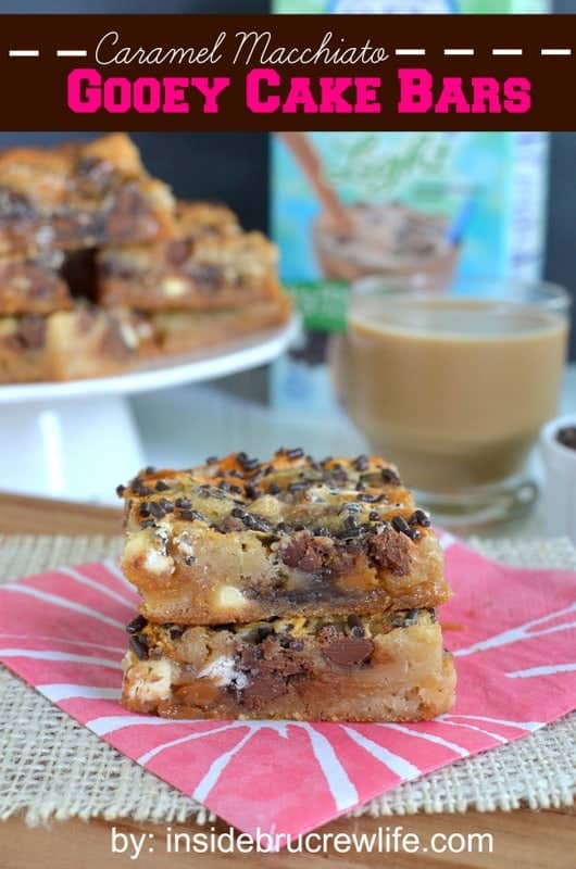 gooey cake mix bars