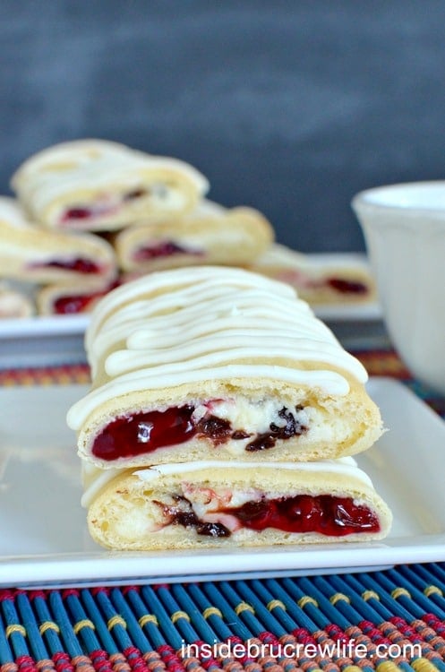 Raspberry Chocolate Chip Cheesecake Bars 