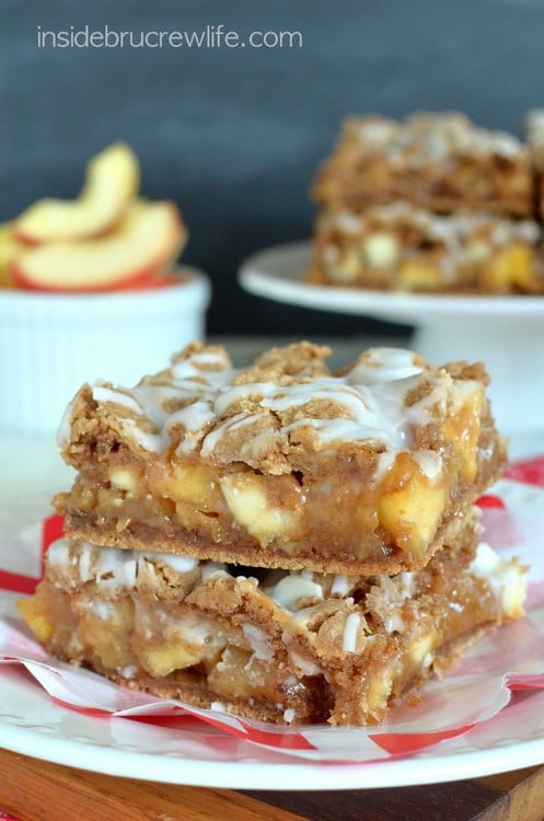 Caramel Apple Bars 