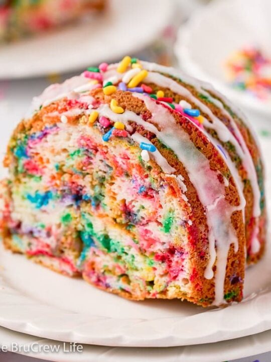 The Best Homemade Funfetti Bundt Cake